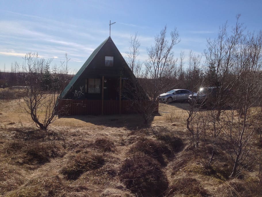 The cabin - front