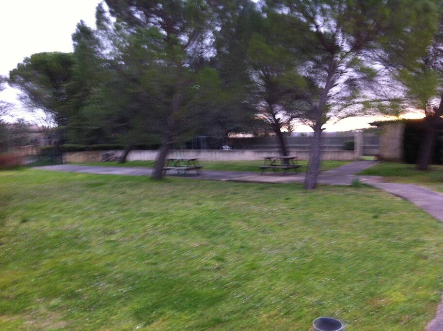 terrain pour passer un moment de détente