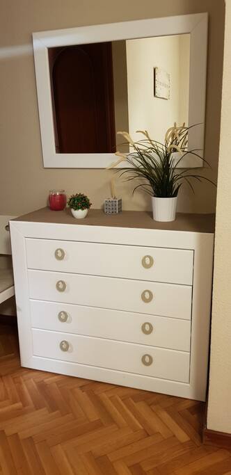 Detalle dormitorio principal