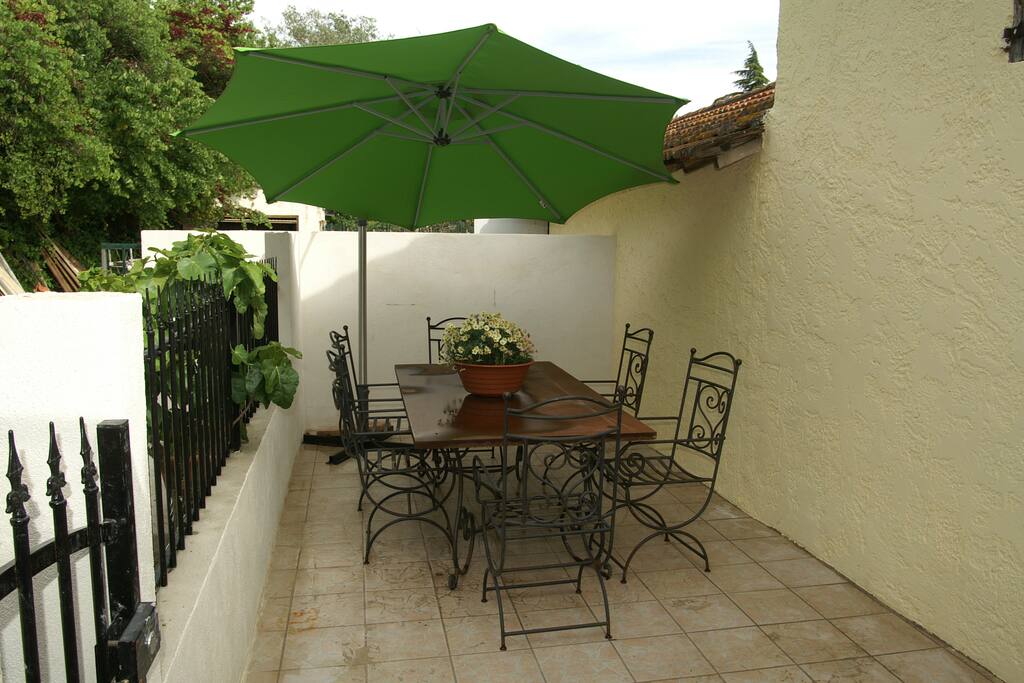 Terrasse avec Barbecue
