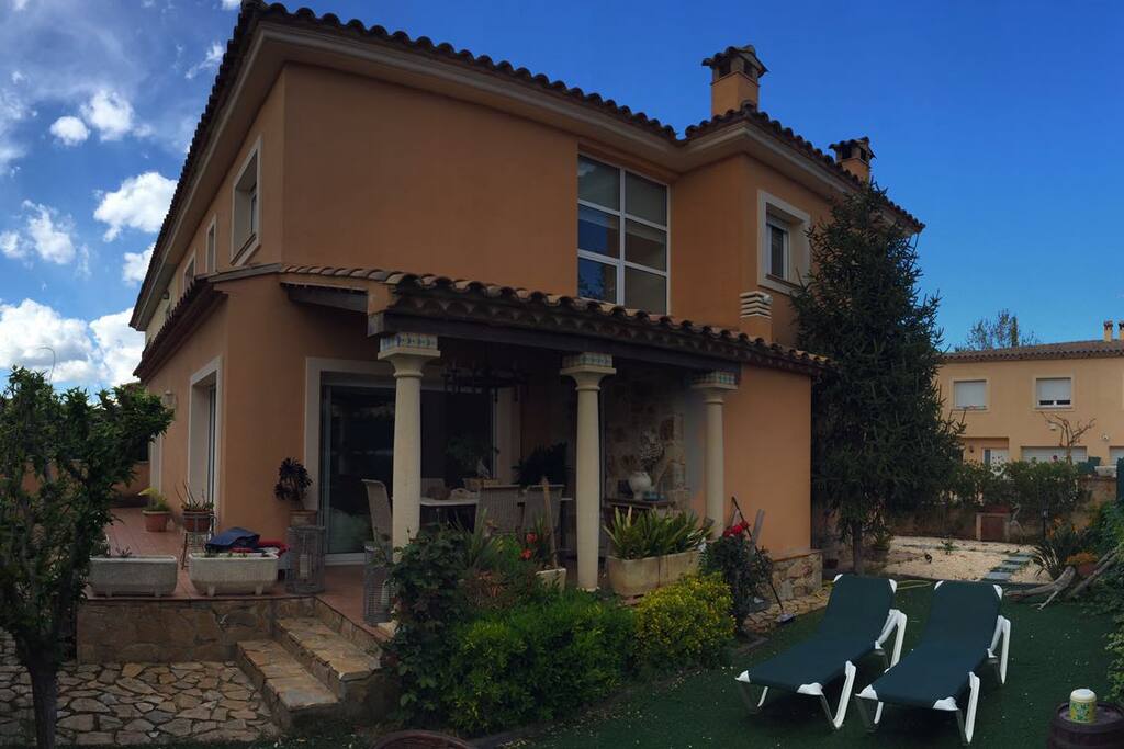 casa en zona residencial