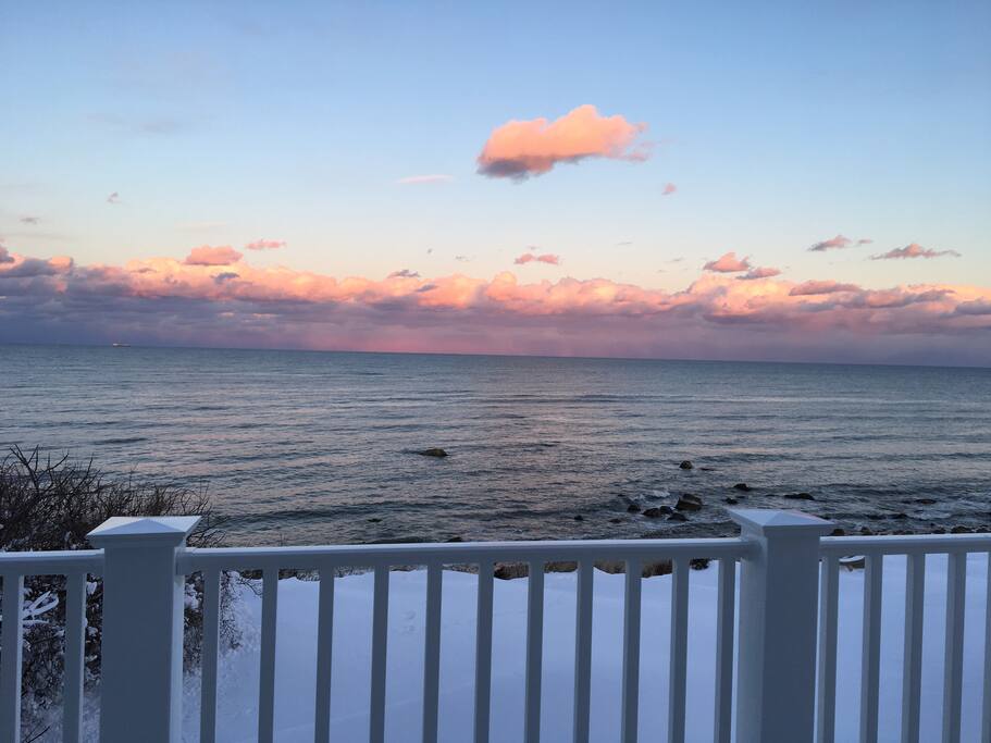 A winters day when the water was warmer than the air.......breathtaking!