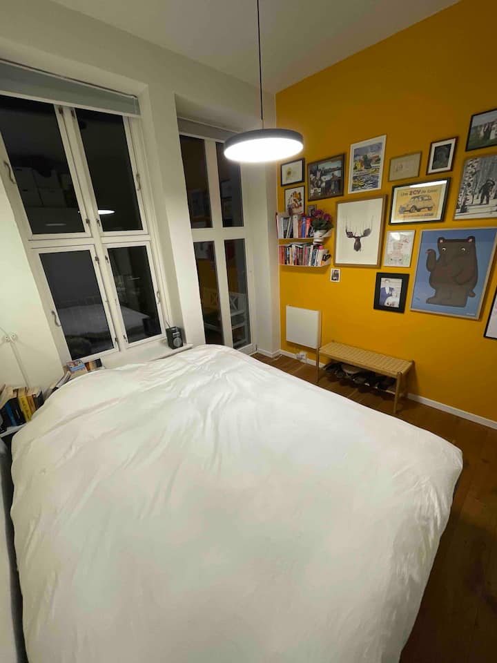 Მთავარი საწოლი ოთახი აივანზე საკუთარი შესასვლელით 