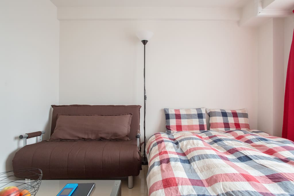 Cozy room with double bed
