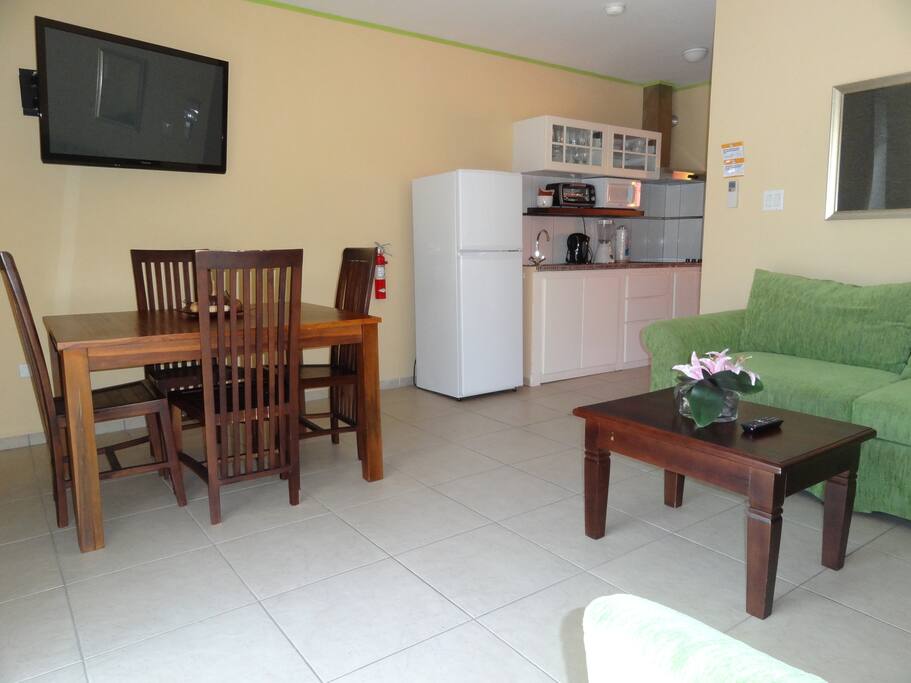 Dining room & kitchen