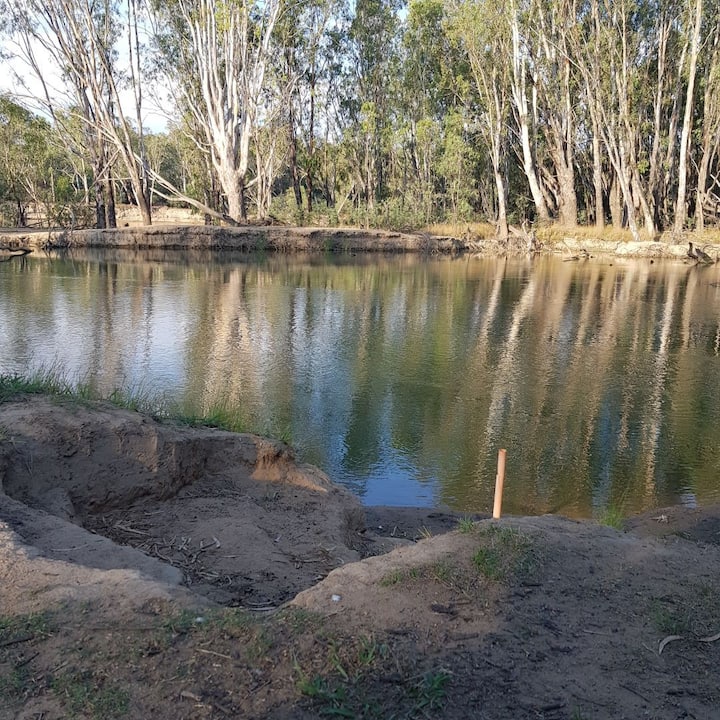 Habitat Cobram Stays close to the Murray river Farm stays for Rent in