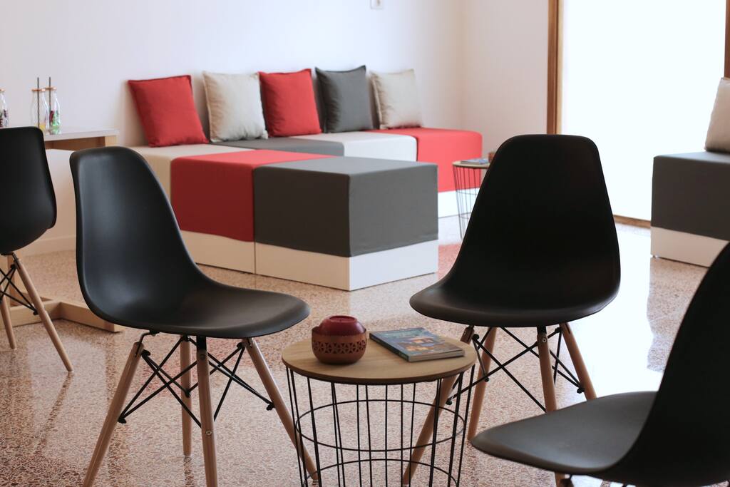 Sala interior de descanso