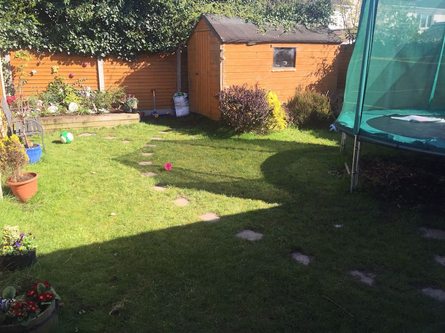 Rear garden