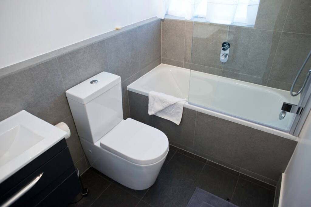 Newly refurbished bathroom