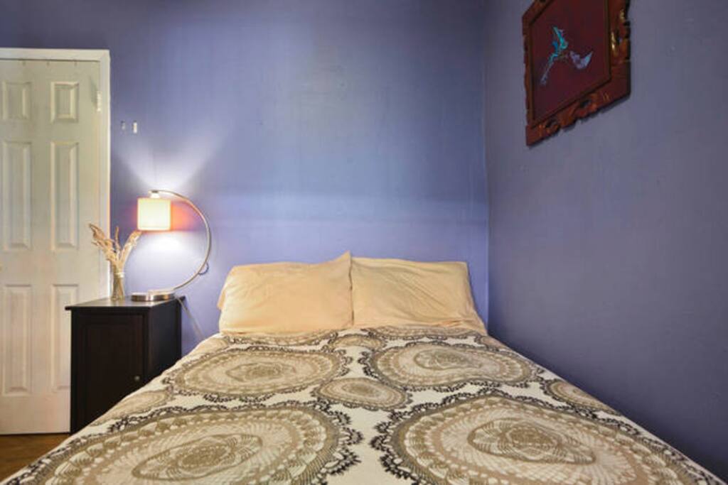 Spacious front bedroom with drawer space