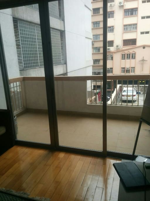 Balcony.