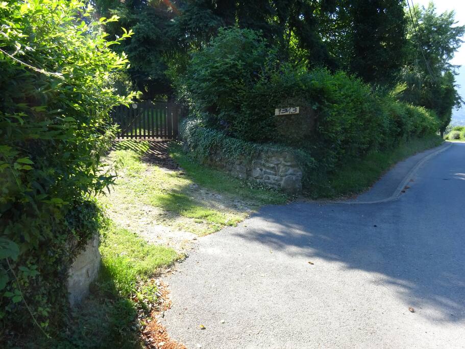 Entrée de la propriété