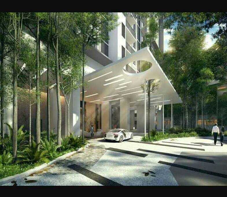 lobby / drop off area