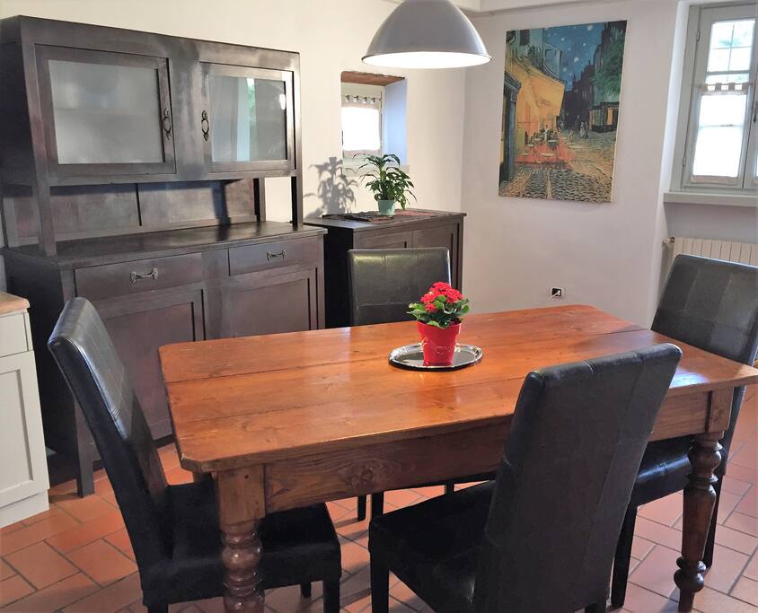 sala da pranzo cucina