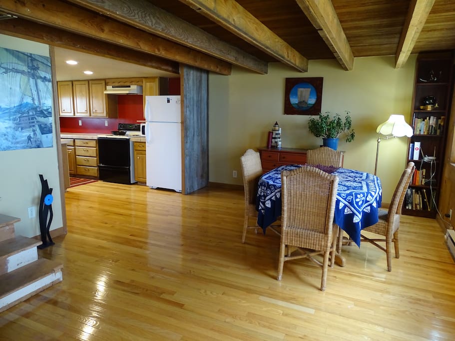 shared dining room and living room