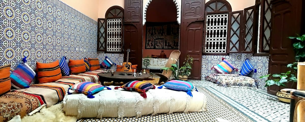 ⭐️ Coastal riad , Free parking , Rabat by bike