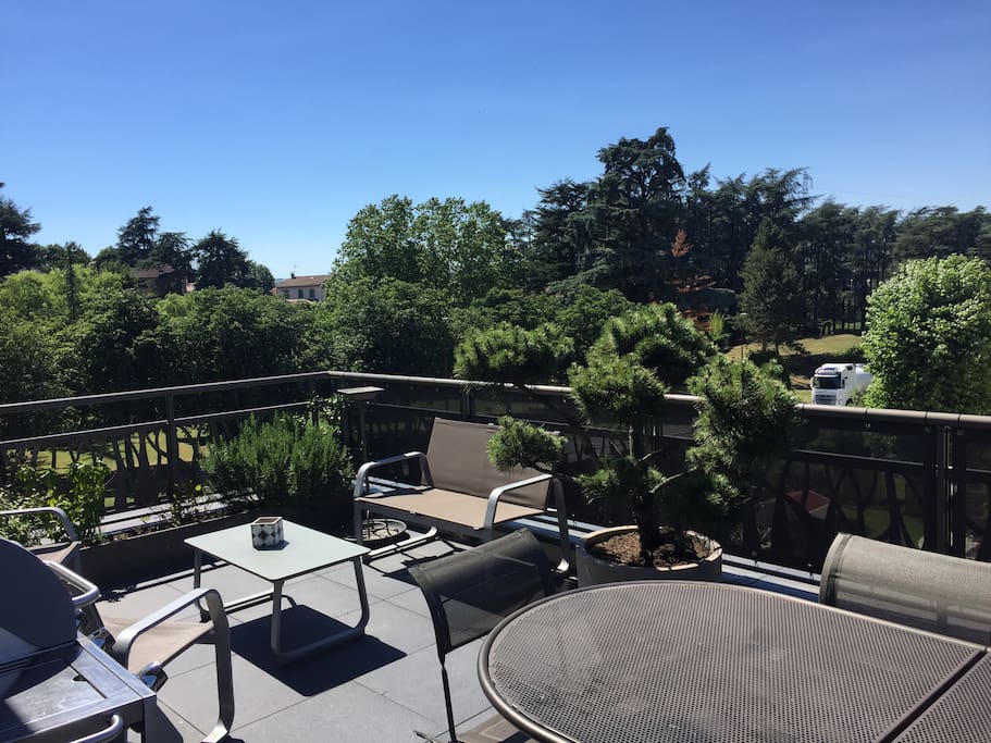 Vue Terrasse sur Parc