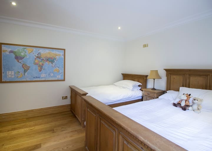 First bedroom on the ground floor