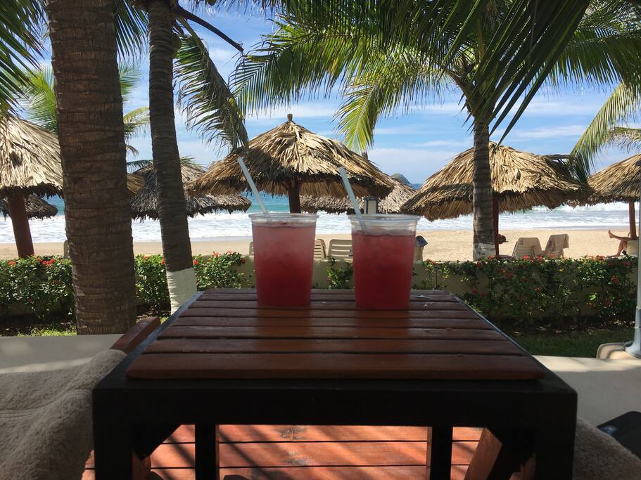 Cocktails on the South deck