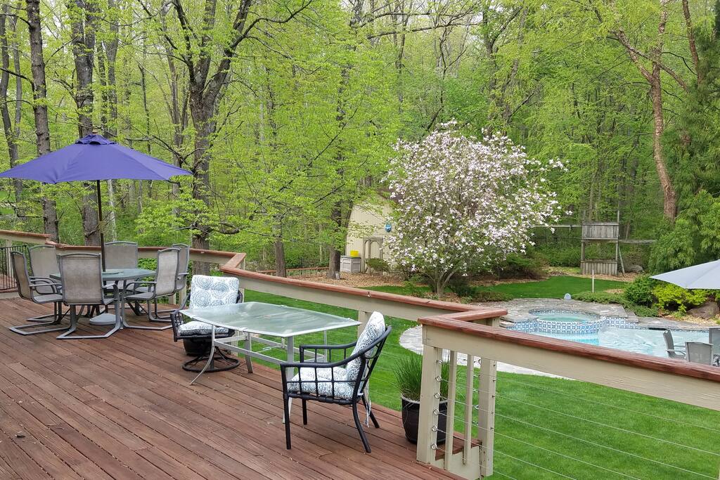 View from our 1,200SF deck