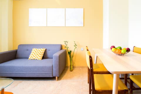 Propiedad de Airbnb exitosa: El Gosset Pet friendly. WiFi + A/C + 4 Pax en Algirós