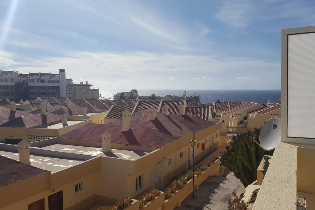 Vista dalla terrazza.
