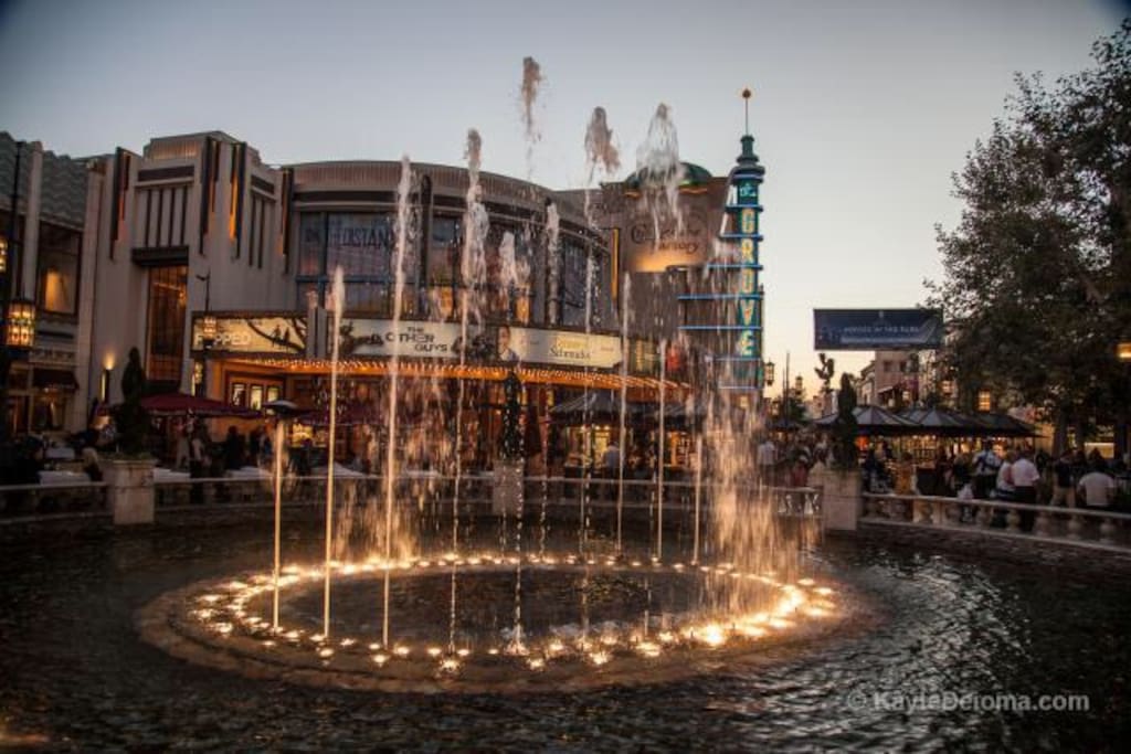 The grove fountain