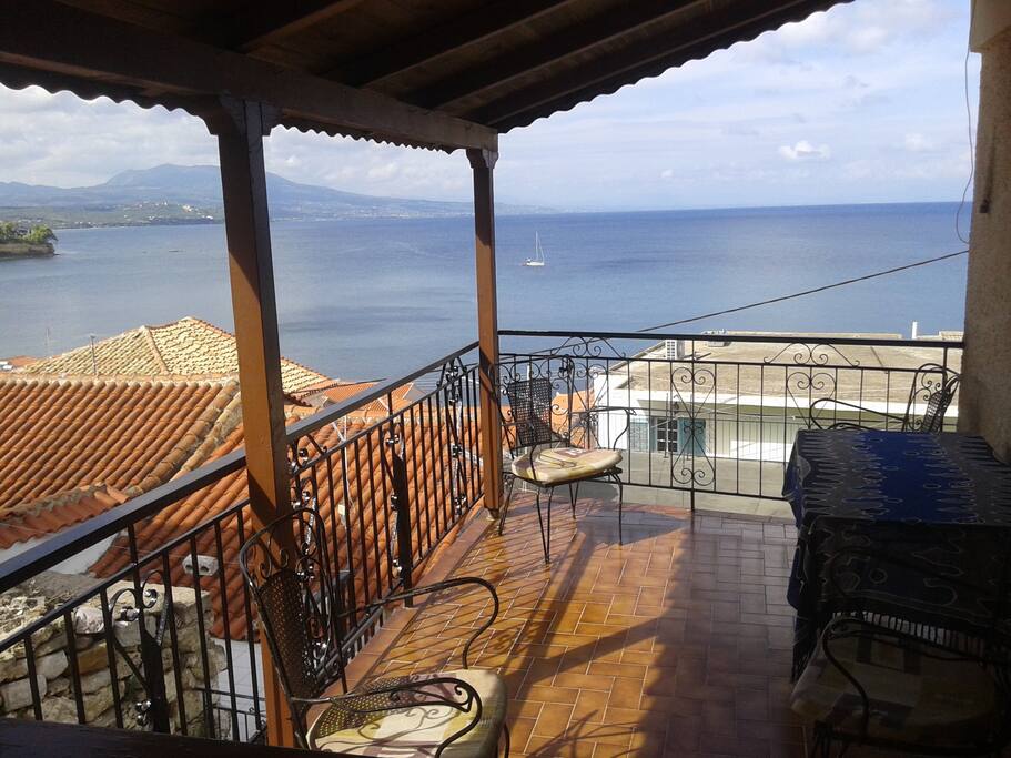 The main balcony