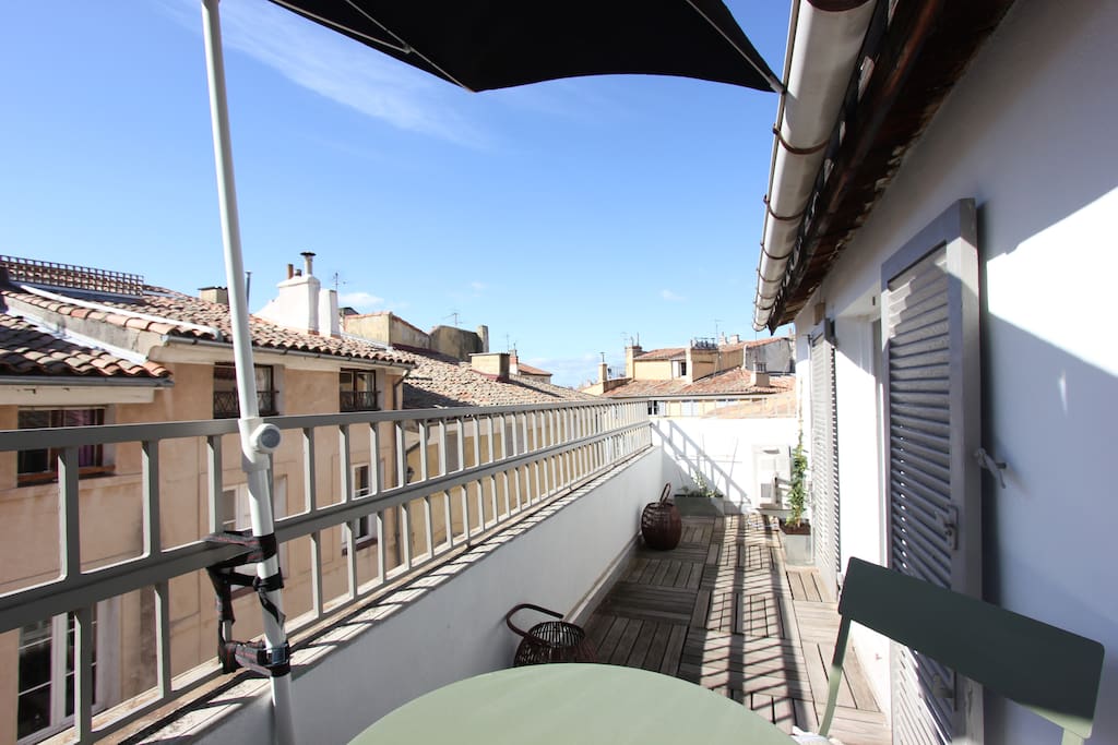 la terrasse