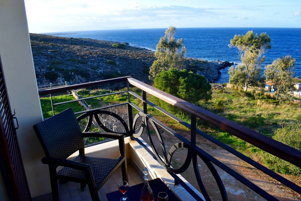 View from the first balcony