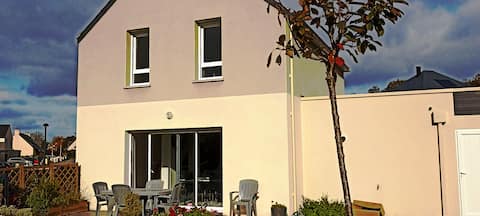 New house with on-site parking