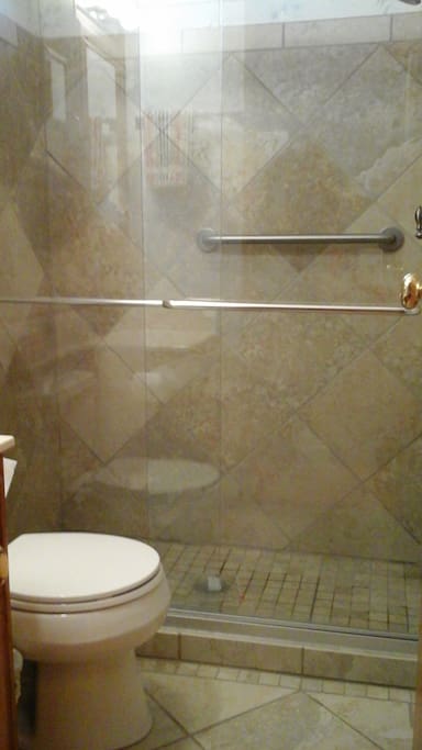 Walk in shower