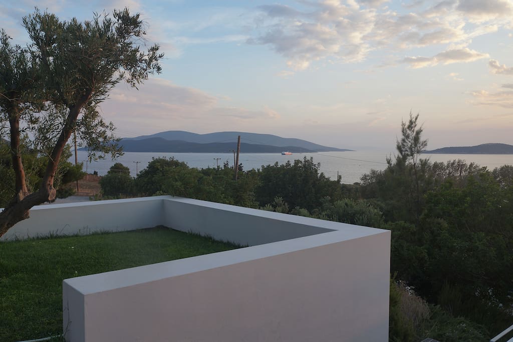 View from the deck