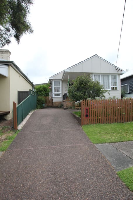 Welcome! Here's our street frontage. So you can recognise when you've arrived.