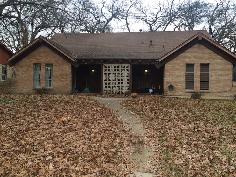 Upstairs room in 1.5-story residential home.