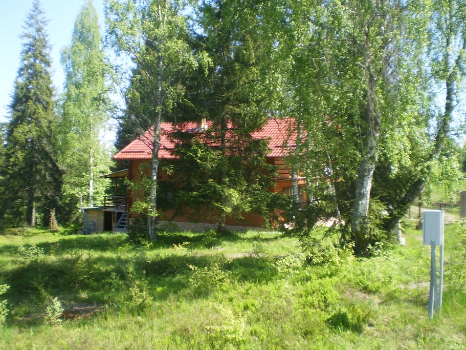 Totally surrounded by nature.