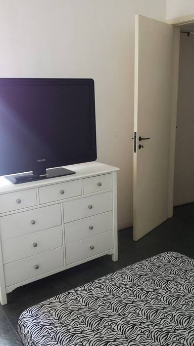 Entrada do quarto.