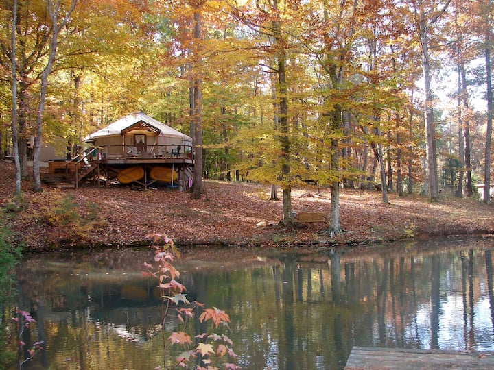 The Yurt at Frog Pond Farm