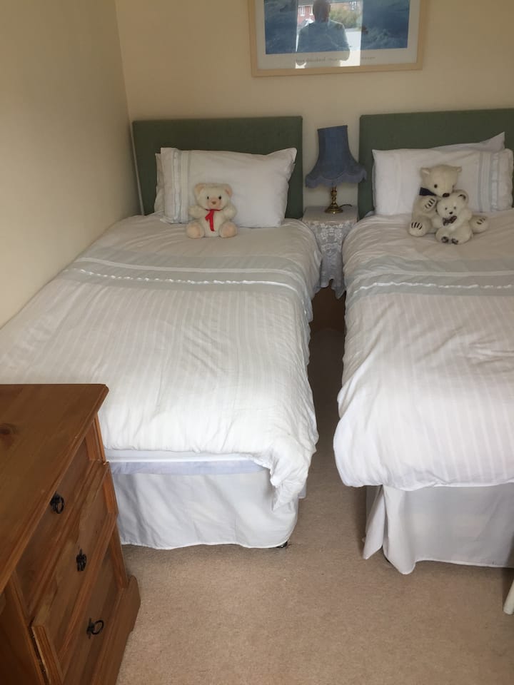 Rosslyn Cottage en Bourne, Lincolnshire, Reino Unido: dormitorio doble