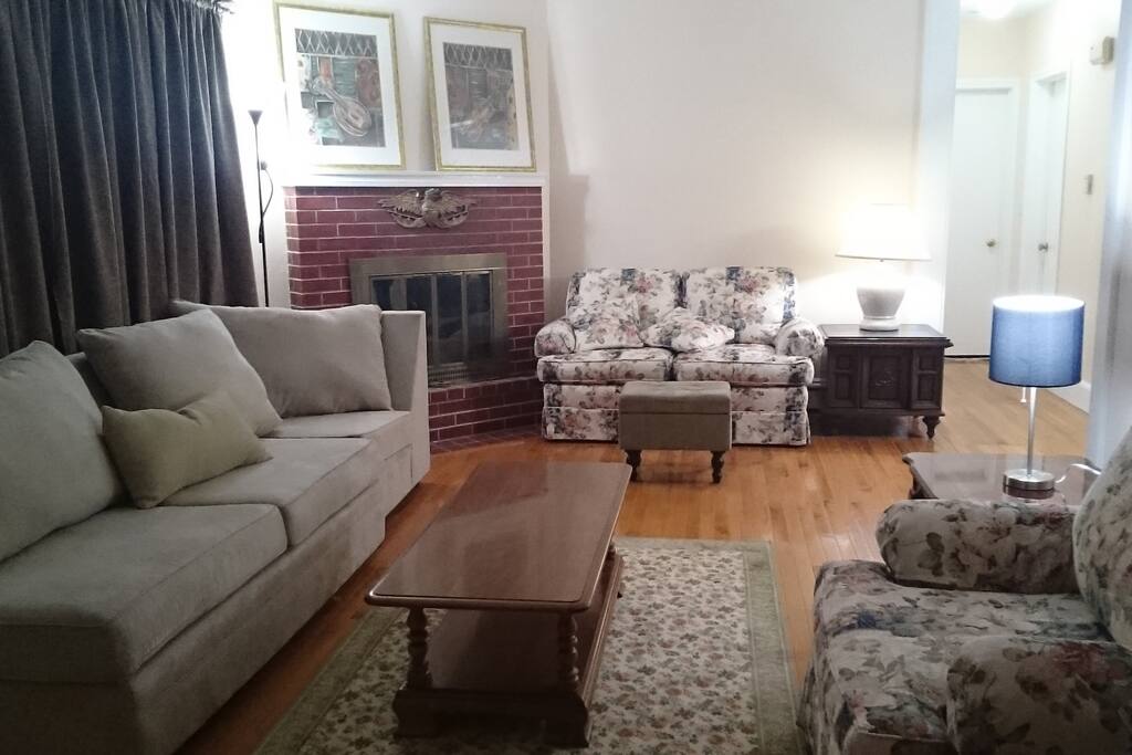 Cozy living room with love-seat