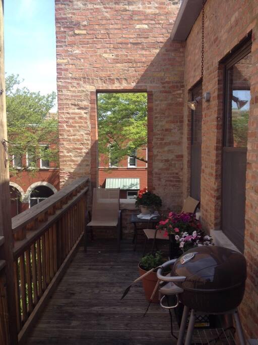 Terrific deck to socialize and relax in the sun.