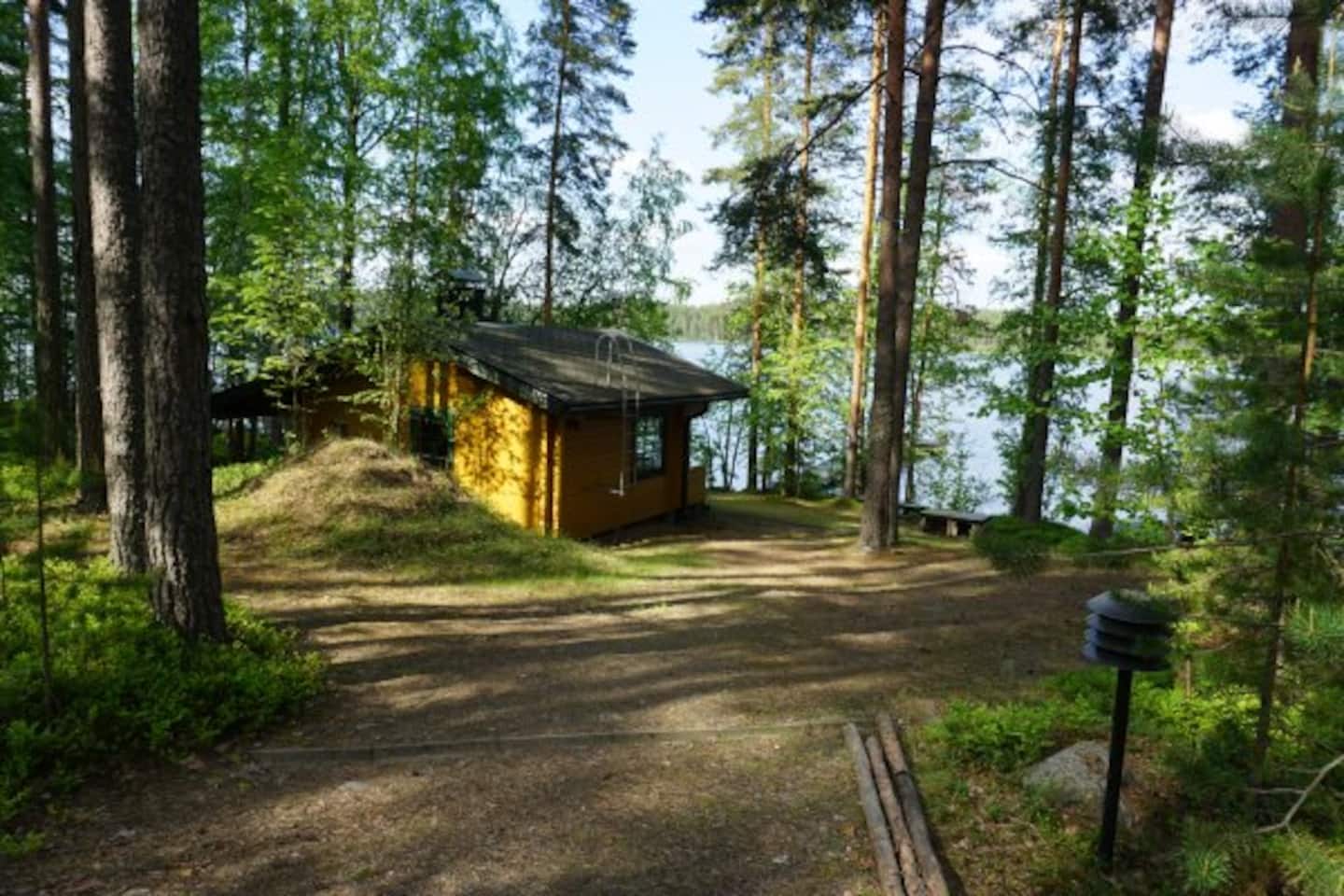 Cute Log Cabin Ranta – 15 M To The Lake 5