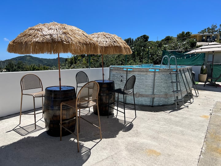 Casa Campo Bellos MontesJacuzzi, piscina y billar Cabañas en renta