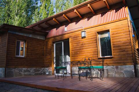 Cabaña con traslado incluido