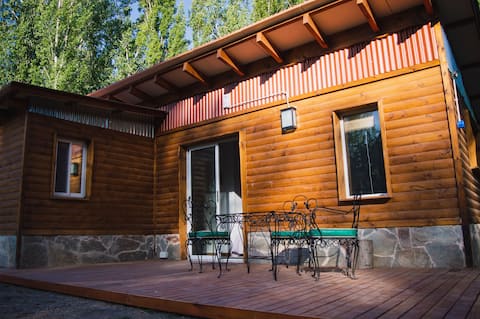 Cabaña con traslado incluido