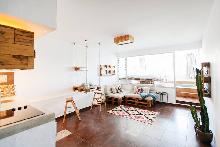 25min. to Faro airport • apartment for 2 • bathtub