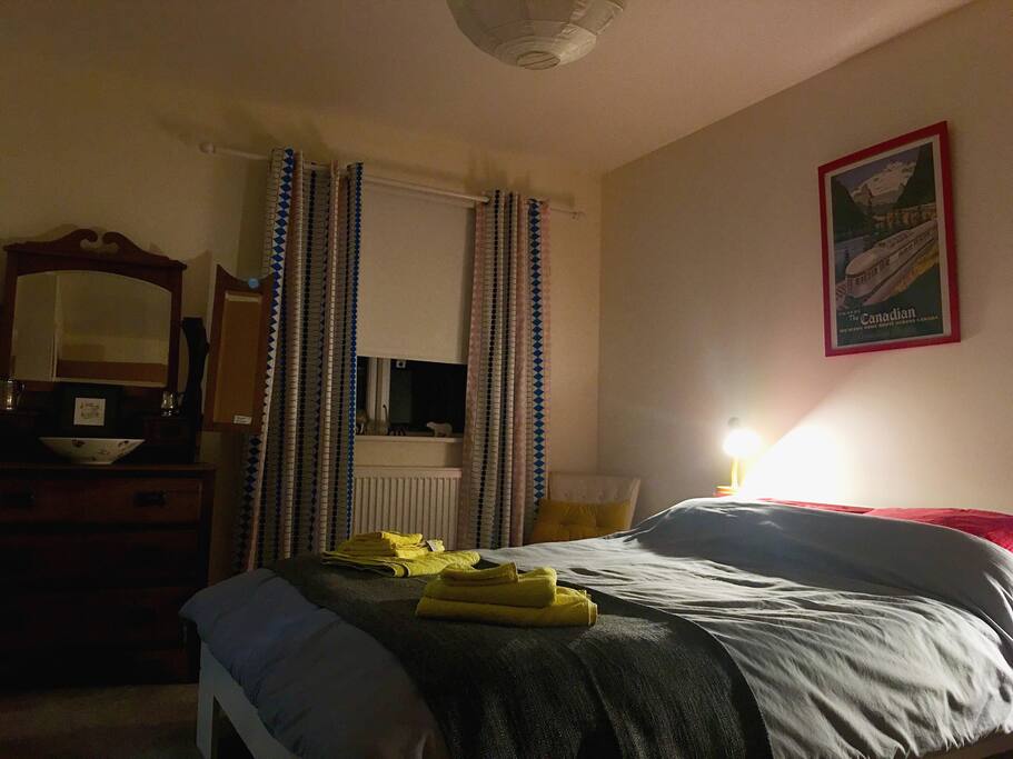 Your bedroom.