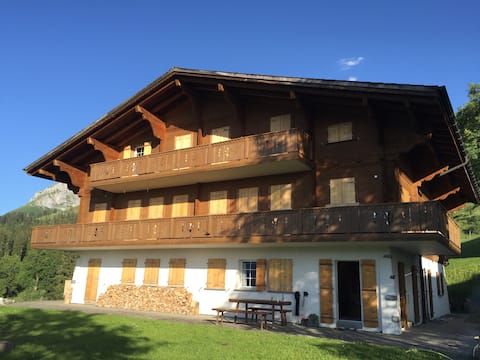 Apartment with parking space, Axalp