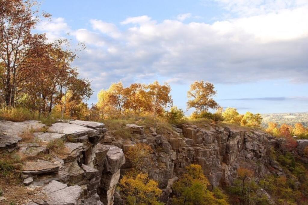 Ruffner Mountain Nature Preserve--1 mile from front door (google image)