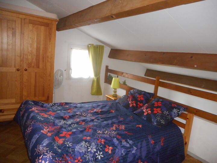 Chambre en mezzanine